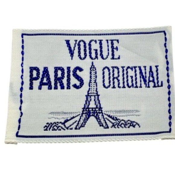 Vogue Paris Original w/Tag Sewing Pattern 1618 by Yves Saint Laurent Dress Sz 14 - Picture 2 of 7